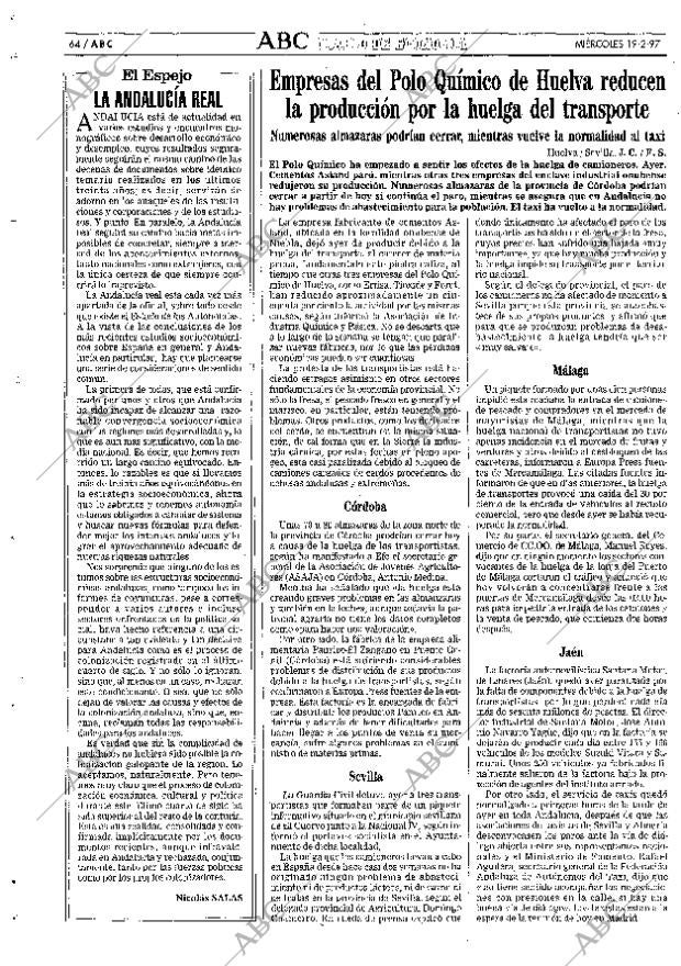 ABC SEVILLA 19-02-1997 página 64