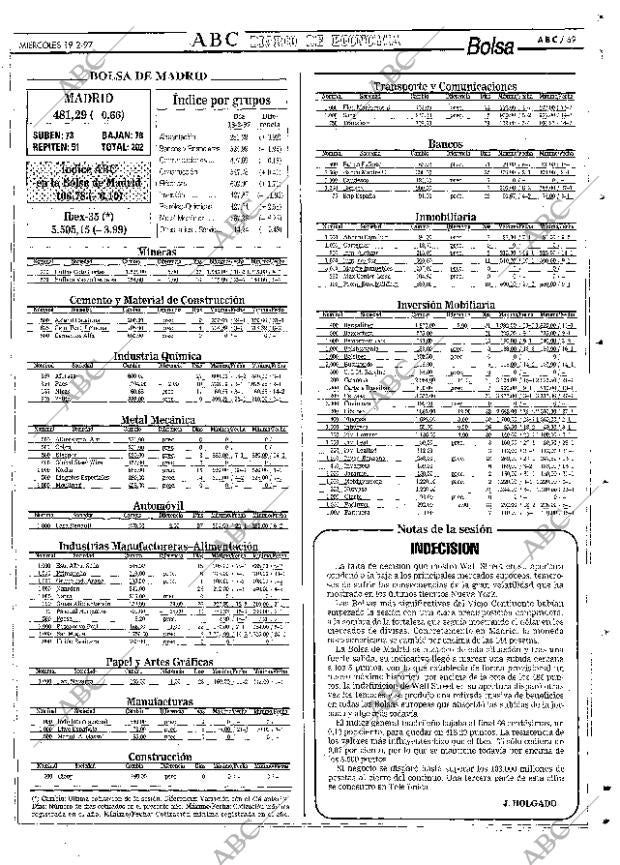 ABC SEVILLA 19-02-1997 página 69