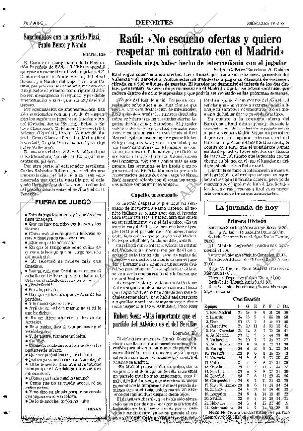 ABC SEVILLA 19-02-1997 página 76