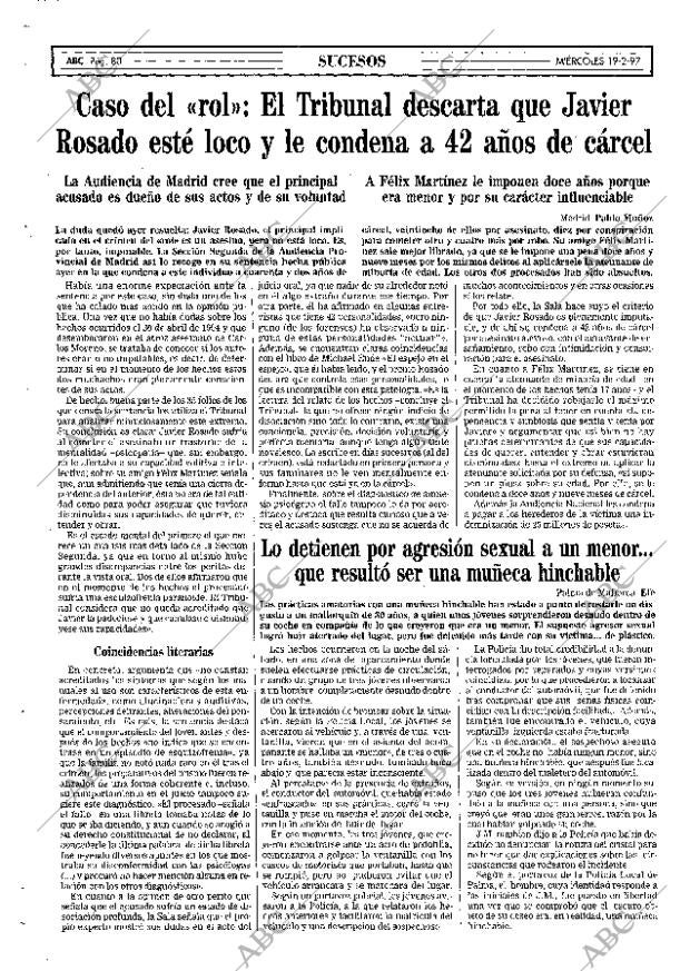 ABC SEVILLA 19-02-1997 página 80