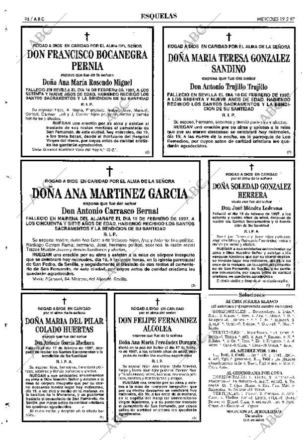 ABC SEVILLA 19-02-1997 página 94