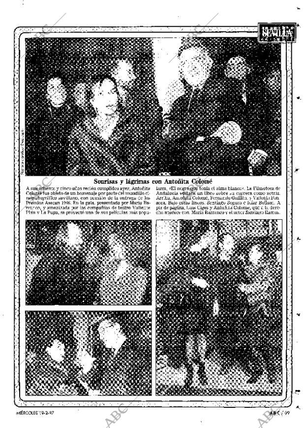ABC SEVILLA 19-02-1997 página 99