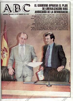 ABC MADRID 22-02-1997 página 1