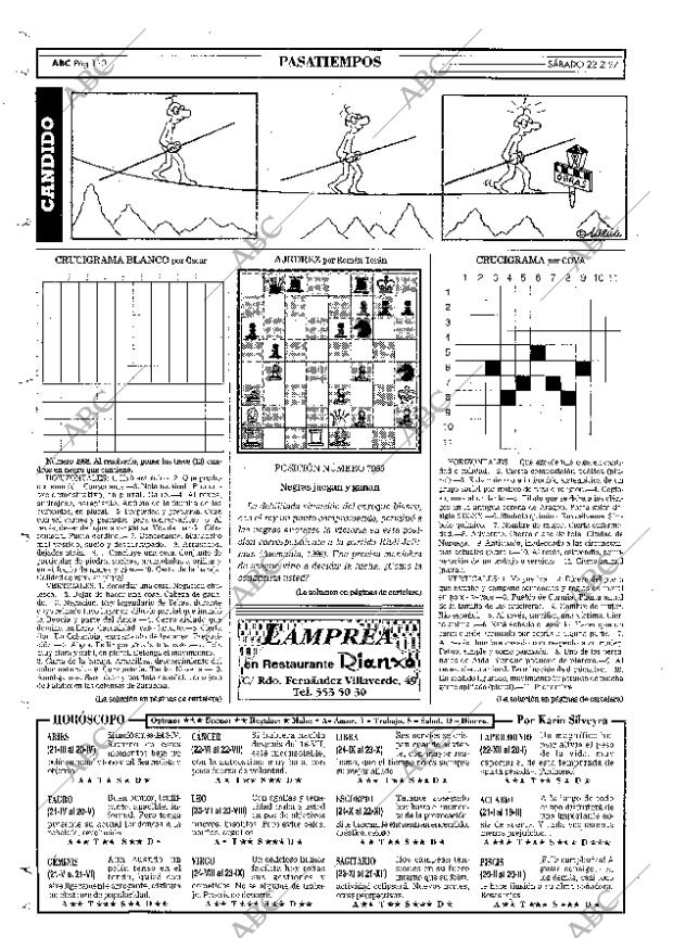 ABC MADRID 22-02-1997 página 110