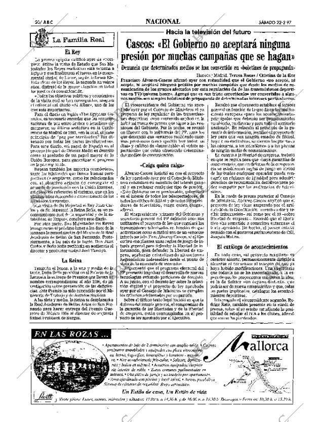 ABC MADRID 22-02-1997 página 20
