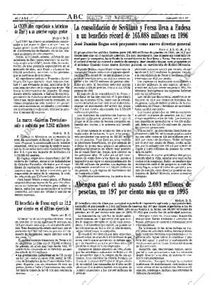 ABC MADRID 22-02-1997 página 40