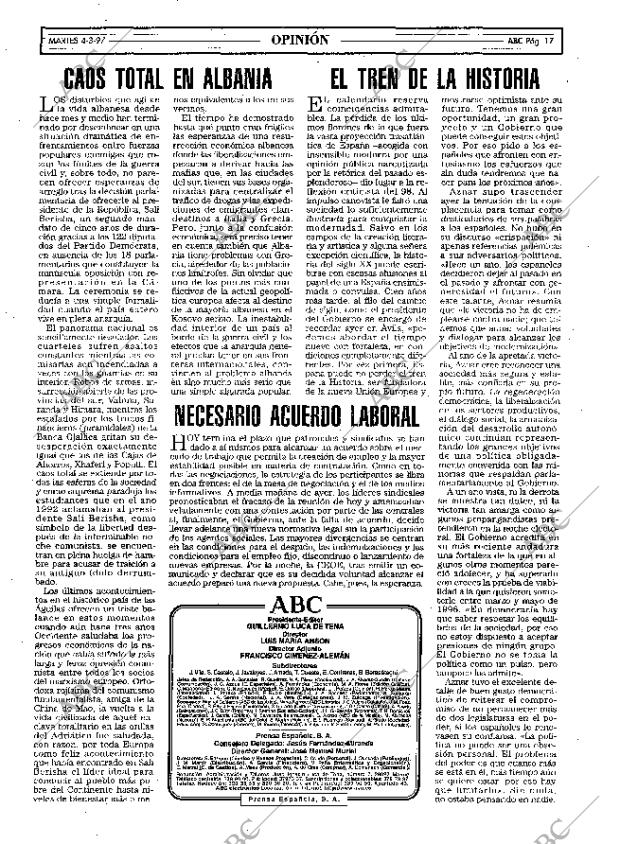 ABC MADRID 04-03-1997 página 17