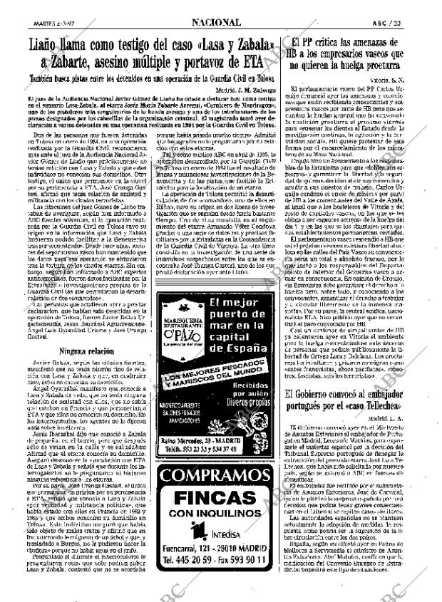 ABC MADRID 04-03-1997 página 23