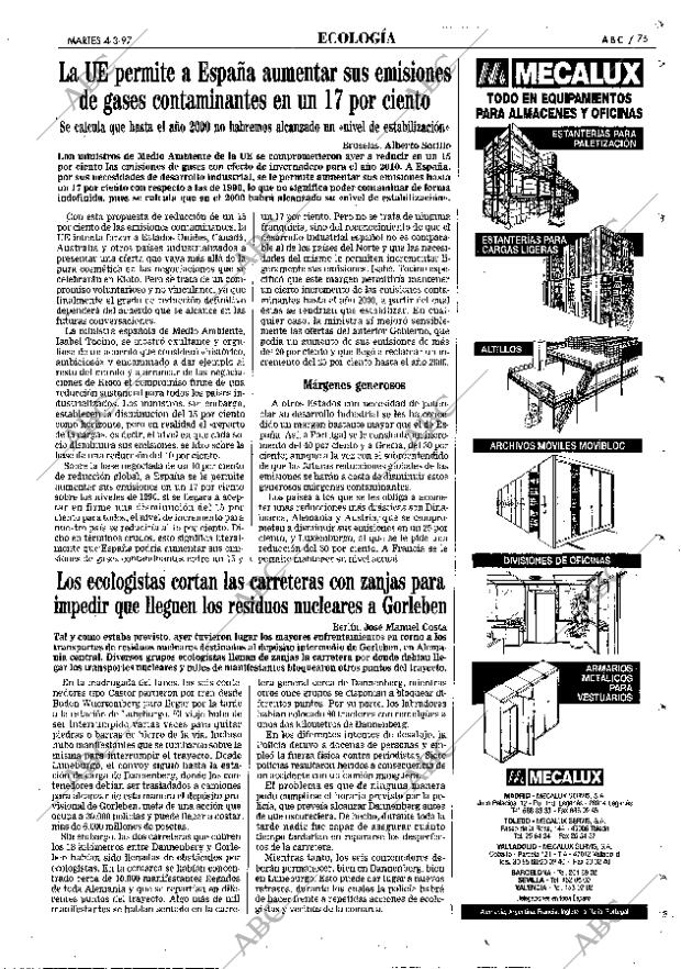 ABC MADRID 04-03-1997 página 75