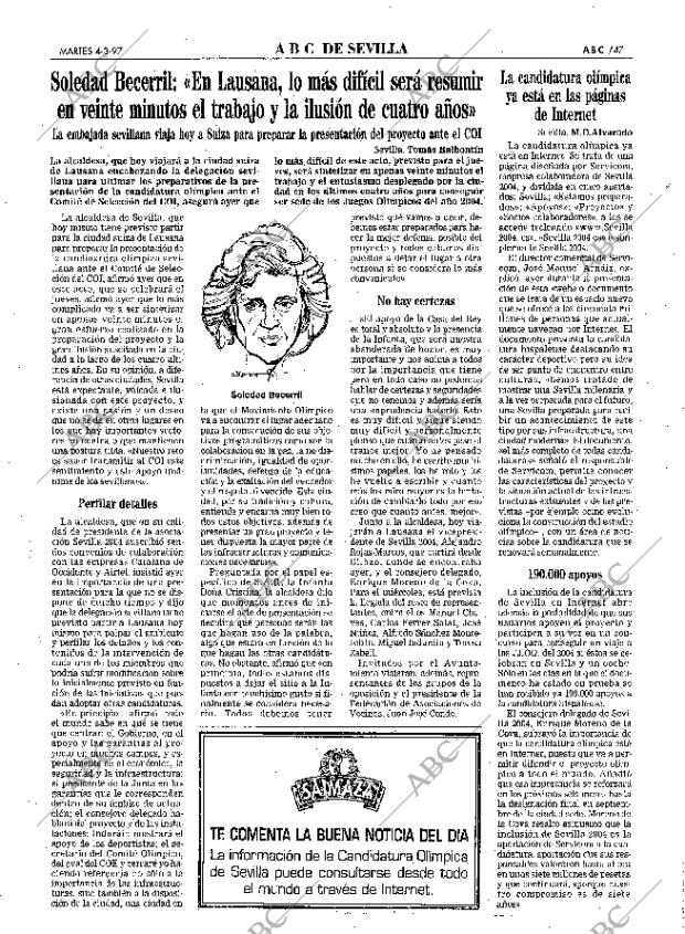 ABC SEVILLA 04-03-1997 página 47