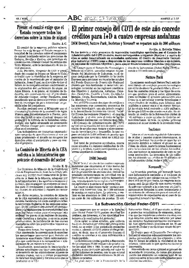 ABC SEVILLA 04-03-1997 página 68