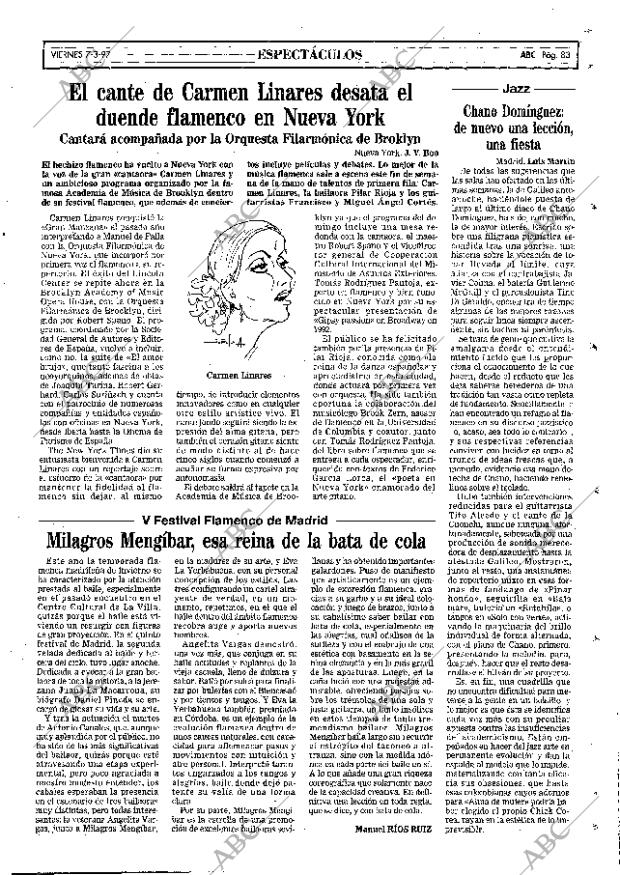 ABC MADRID 07-03-1997 página 83