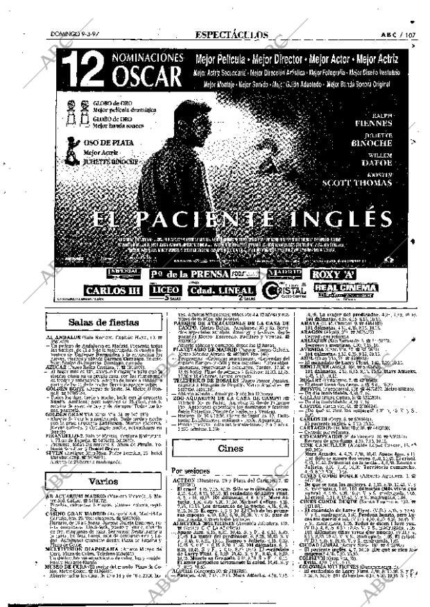 ABC MADRID 09-03-1997 página 107