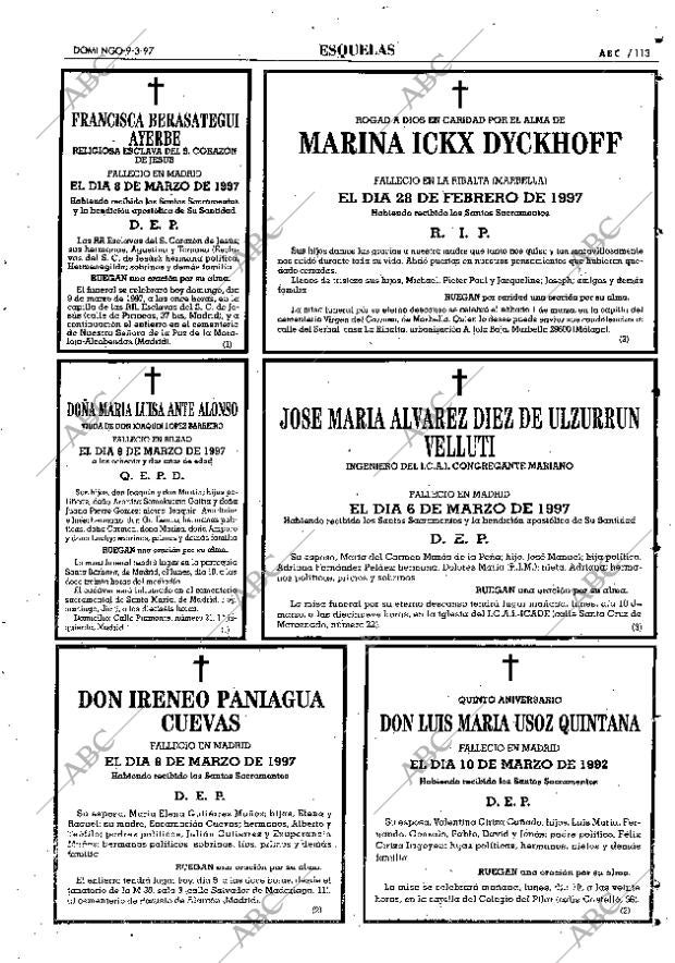 ABC MADRID 09-03-1997 página 113