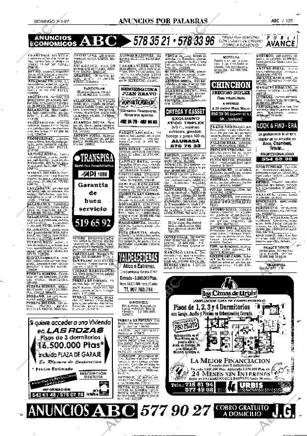 ABC MADRID 09-03-1997 página 129