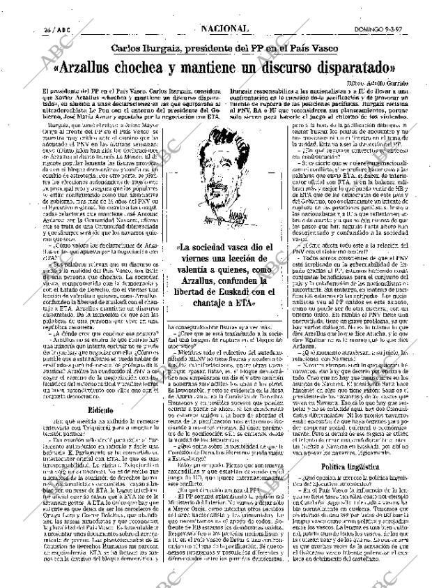 ABC MADRID 09-03-1997 página 26