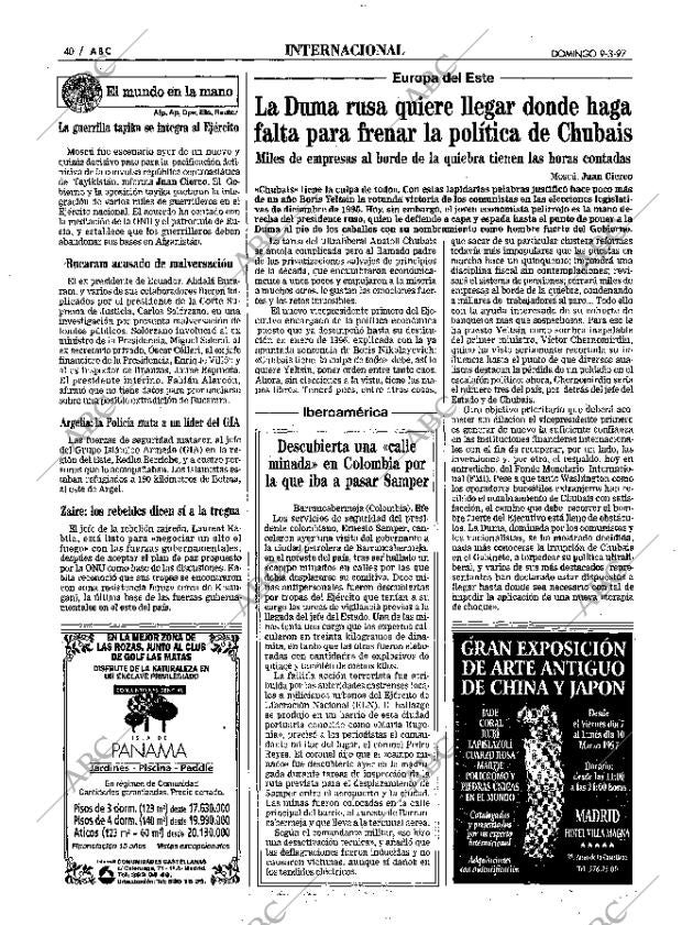 ABC MADRID 09-03-1997 página 40