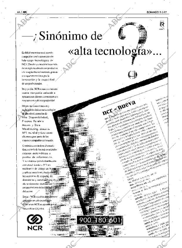ABC MADRID 09-03-1997 página 66