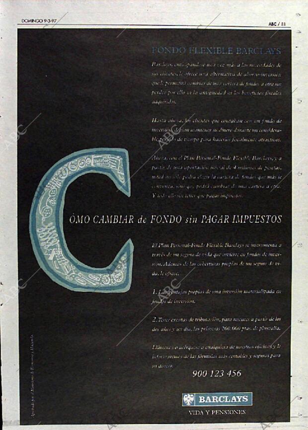 ABC MADRID 09-03-1997 página 81