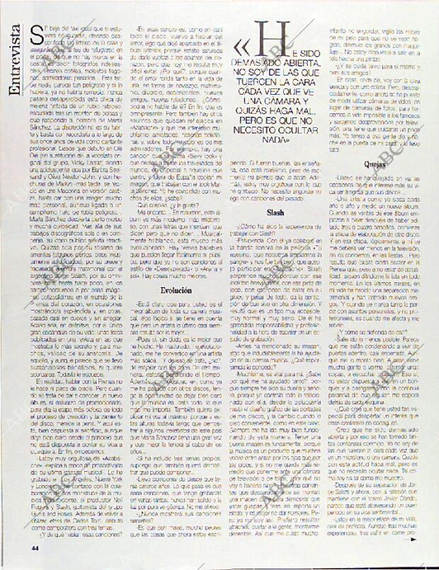 BLANCO Y NEGRO MADRID 09-03-1997 página 44