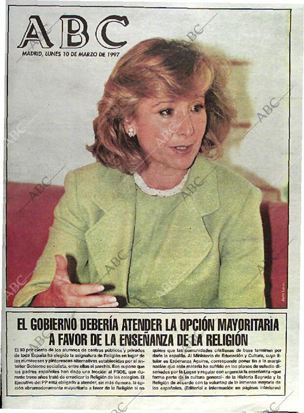 ABC MADRID 10-03-1997 página 1