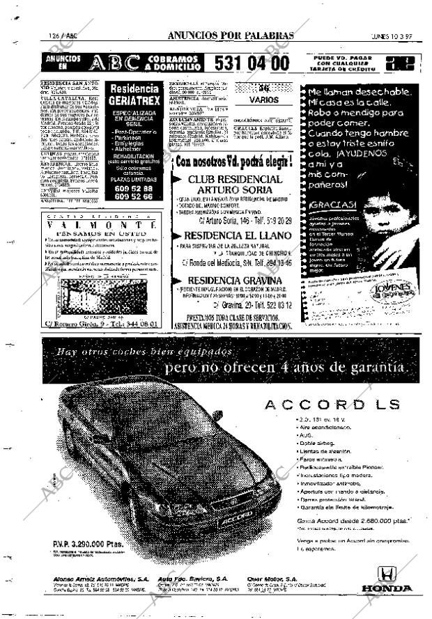 ABC MADRID 10-03-1997 página 126