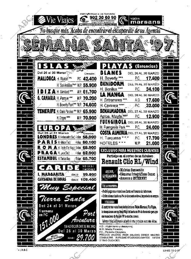 ABC MADRID 10-03-1997 página 14