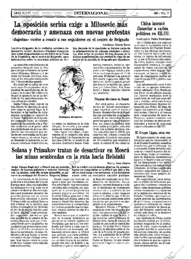 ABC MADRID 10-03-1997 página 31
