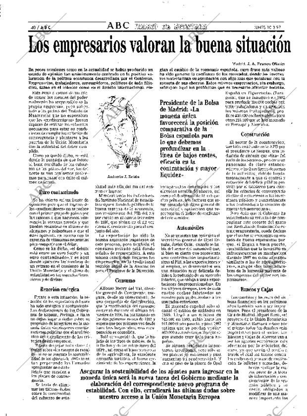 ABC MADRID 10-03-1997 página 40