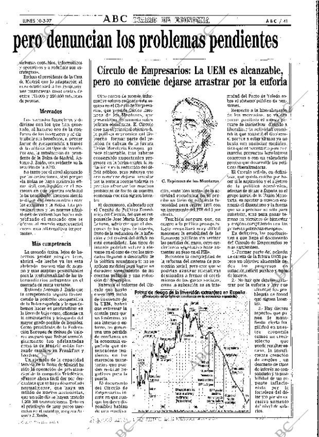 ABC MADRID 10-03-1997 página 41