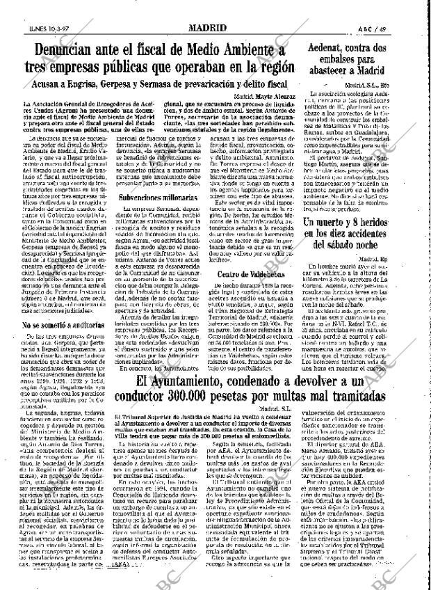 ABC MADRID 10-03-1997 página 49