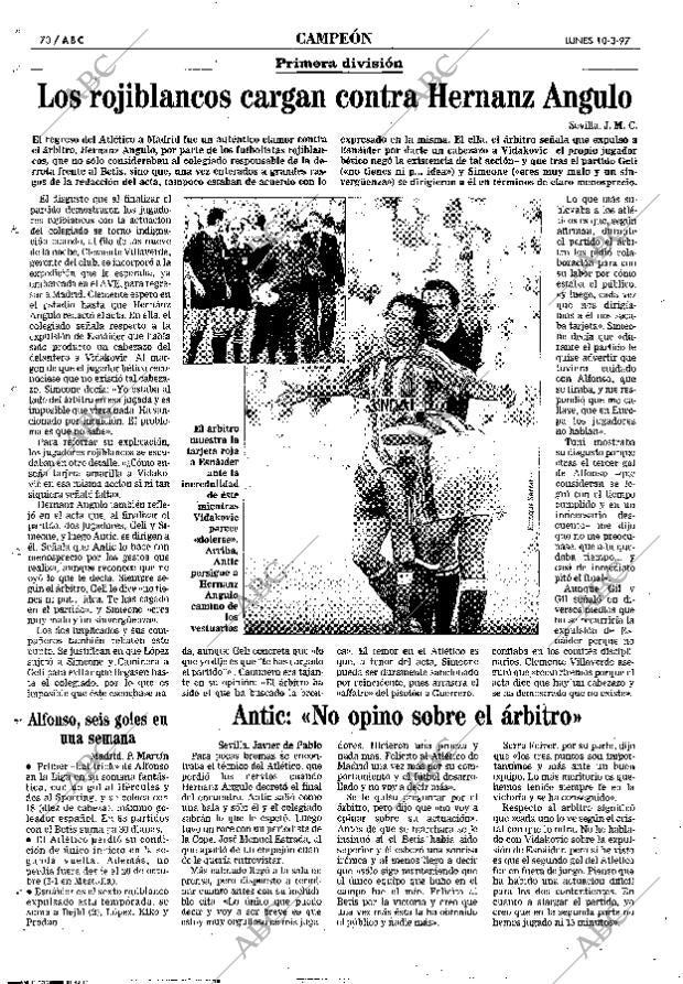 ABC MADRID 10-03-1997 página 70