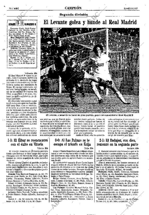 ABC MADRID 10-03-1997 página 76