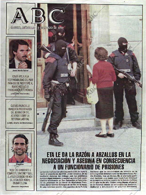 ABC MADRID 12-03-1997 página 1