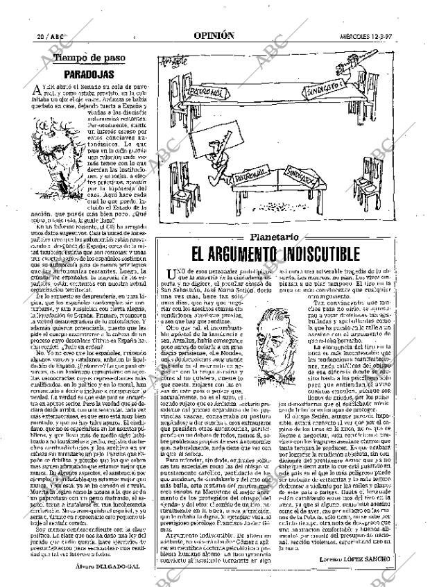 ABC MADRID 12-03-1997 página 20