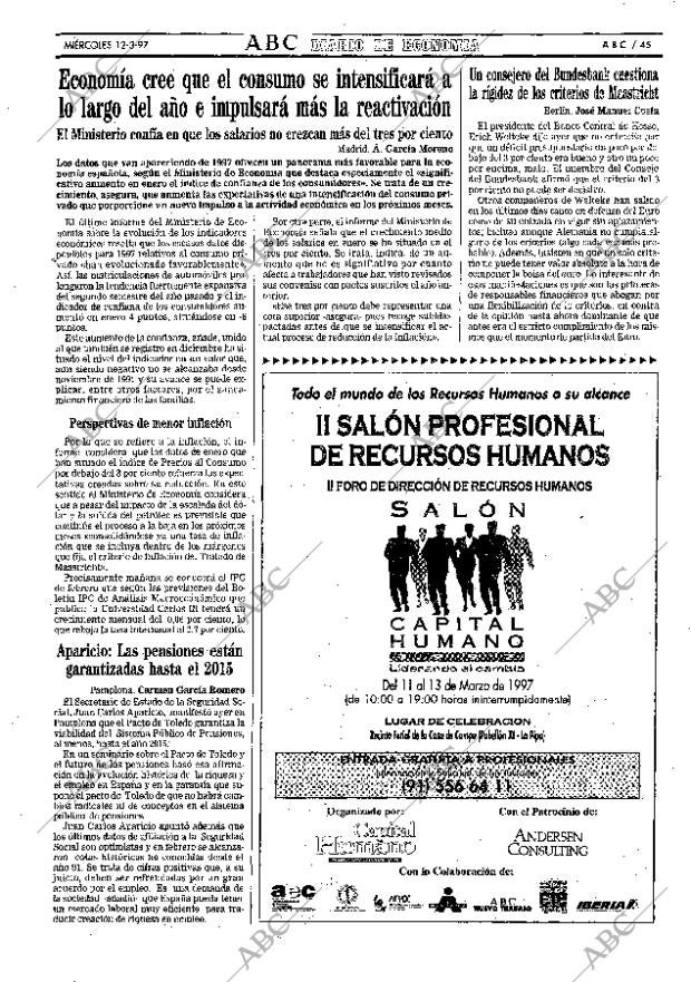 ABC MADRID 12-03-1997 página 45