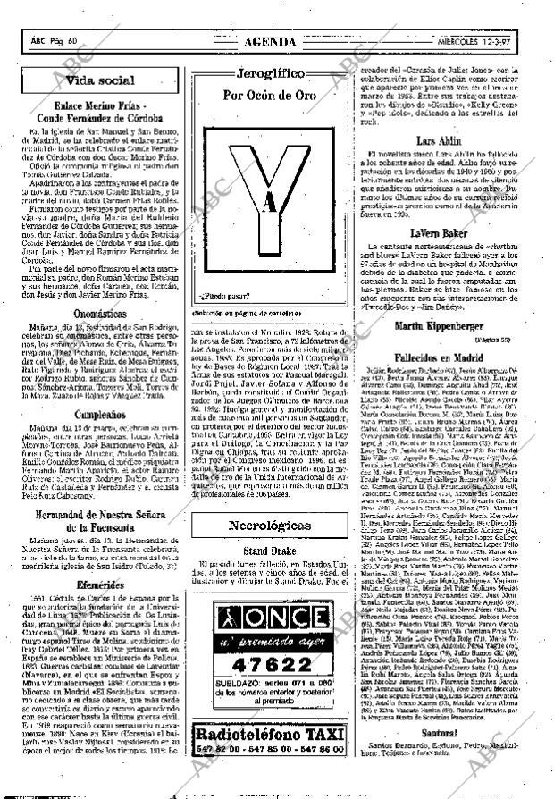 ABC MADRID 12-03-1997 página 60