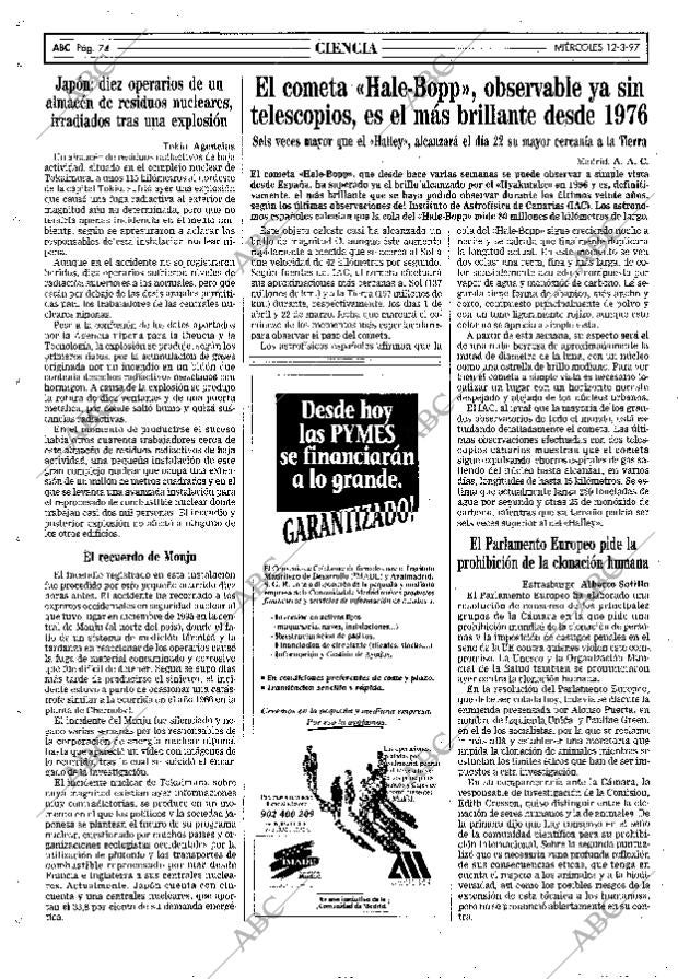 ABC MADRID 12-03-1997 página 74