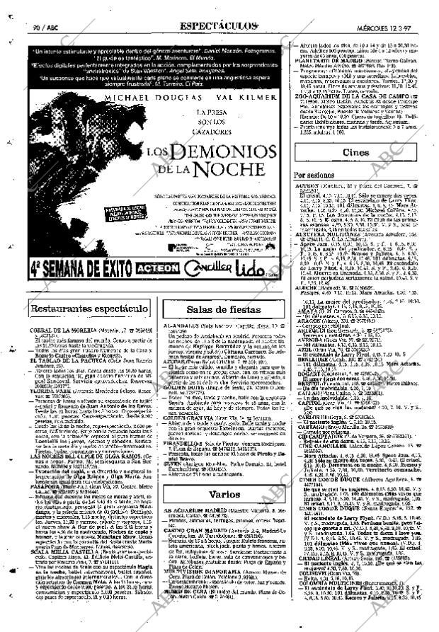 ABC MADRID 12-03-1997 página 90