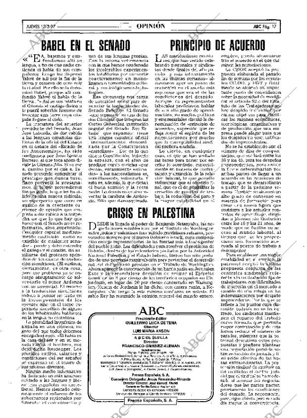ABC SEVILLA 13-03-1997 página 17