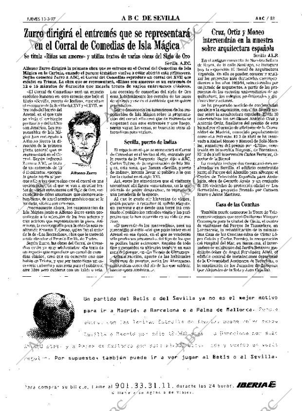 ABC SEVILLA 13-03-1997 página 53