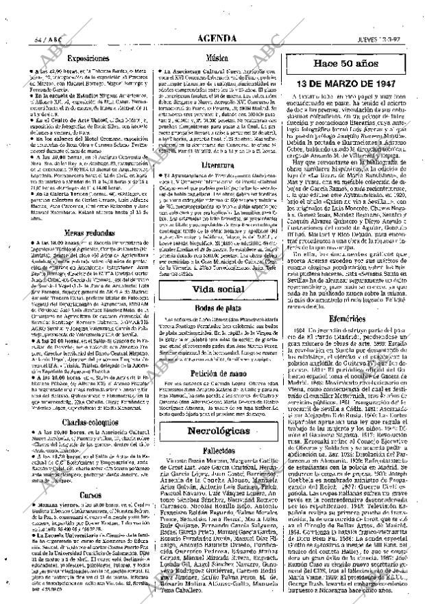 ABC SEVILLA 13-03-1997 página 64