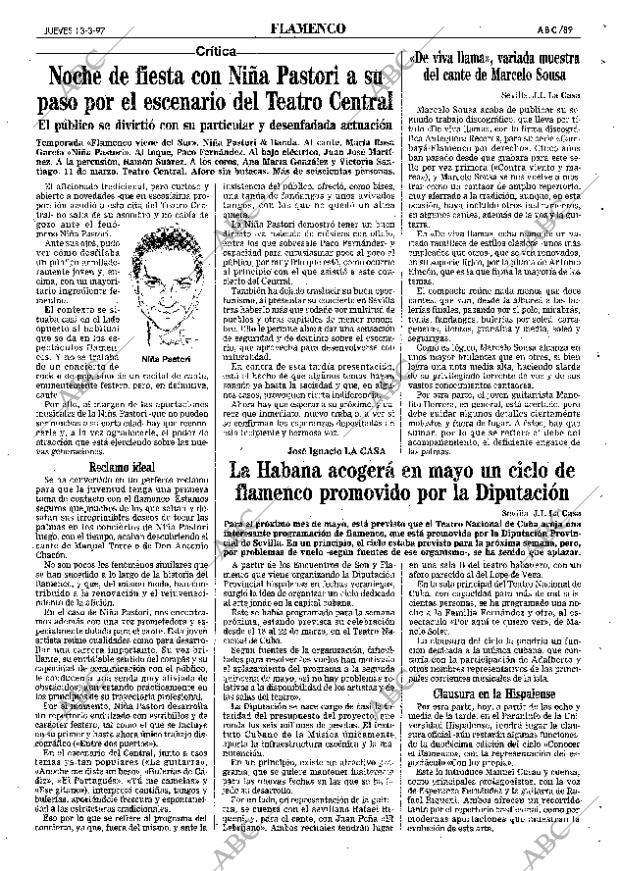ABC SEVILLA 13-03-1997 página 89