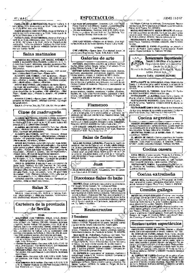 ABC SEVILLA 13-03-1997 página 92