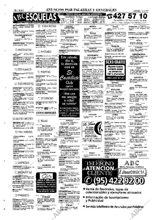 ABC SEVILLA 13-03-1997 página 98
