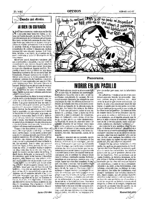 ABC SEVILLA 14-03-1997 página 20