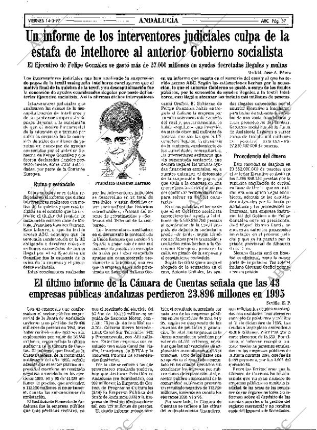 ABC SEVILLA 14-03-1997 página 37