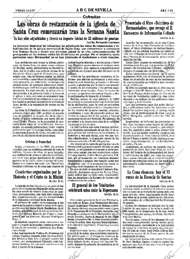 ABC SEVILLA 14-03-1997 página 53