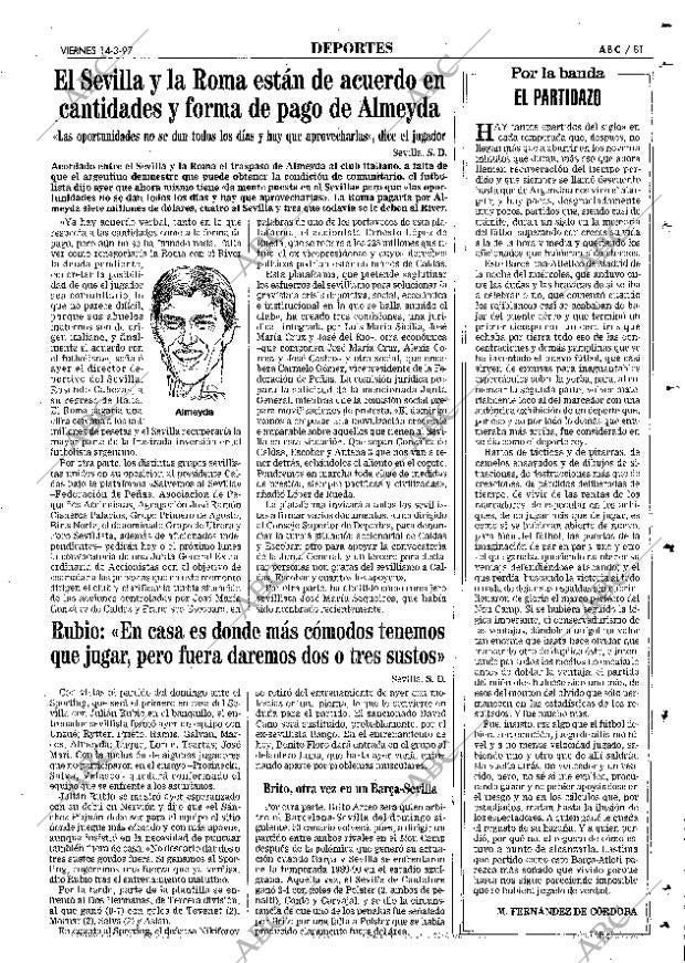 ABC SEVILLA 14-03-1997 página 81
