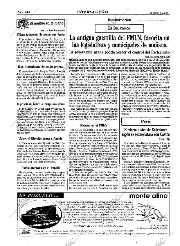 ABC MADRID 15-03-1997 página 36